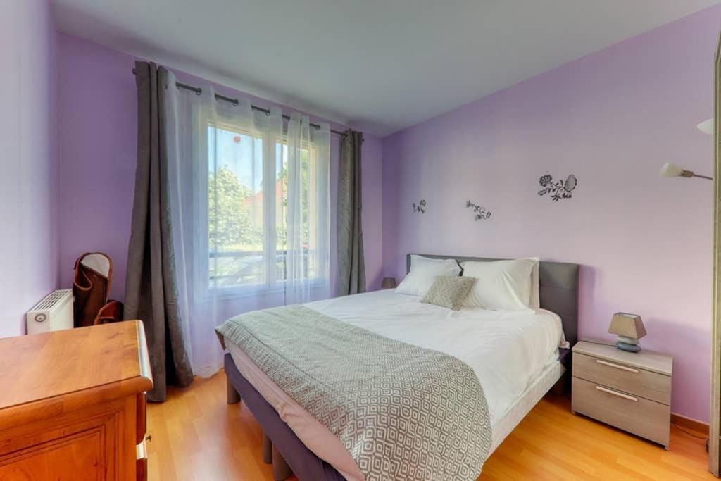 Amilly Park 6 Personnes 2 Chambres Pk Prive En Sous Sol Serris Exterior foto